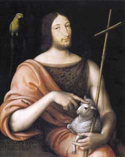 2006 - Jean Clouet - Portret Franciszka I jako św. Jana Chrzciciela.jpg