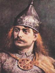 Poczet Królów Polskich obrazy - Bolesław Krzywousty 1085-1138.jpg