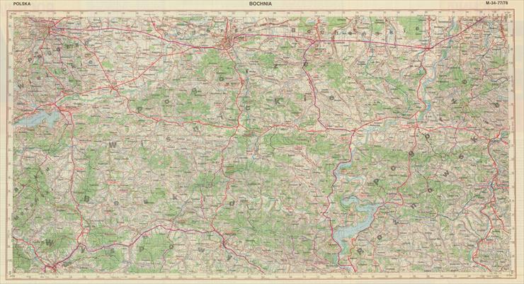 Mapy sztabowe wojskowe - m-34-77_78-Bochnia.jpg