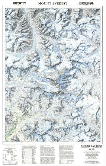 Mapy National Geographic. 539 map. Wysoka jakość - Mount Everest 1988.jpg
