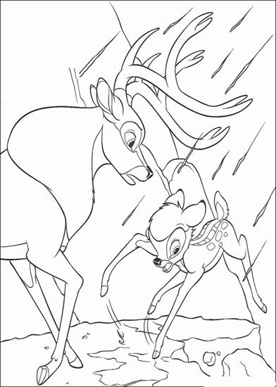 Bambi - Bambi - kolorowanka 66.GIF