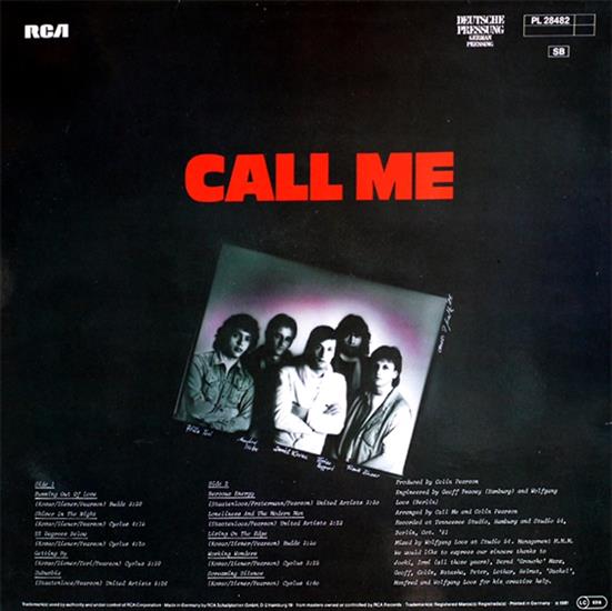 CALL ME - Call Me 1981 - Call Me - Call Me LP back.jpg